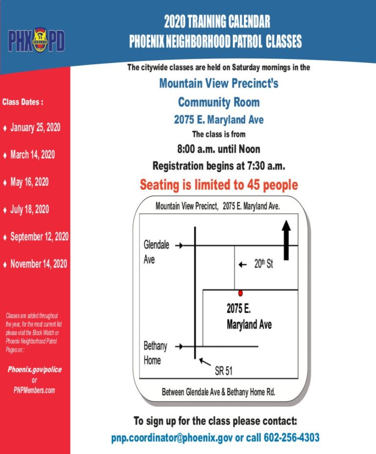 2020-PNP-Class-Schedule-1 | pnpmembers.com